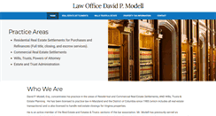 Desktop Screenshot of modell-law.com